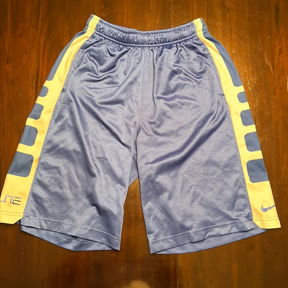 Mens NIKE Blue Elite shorts